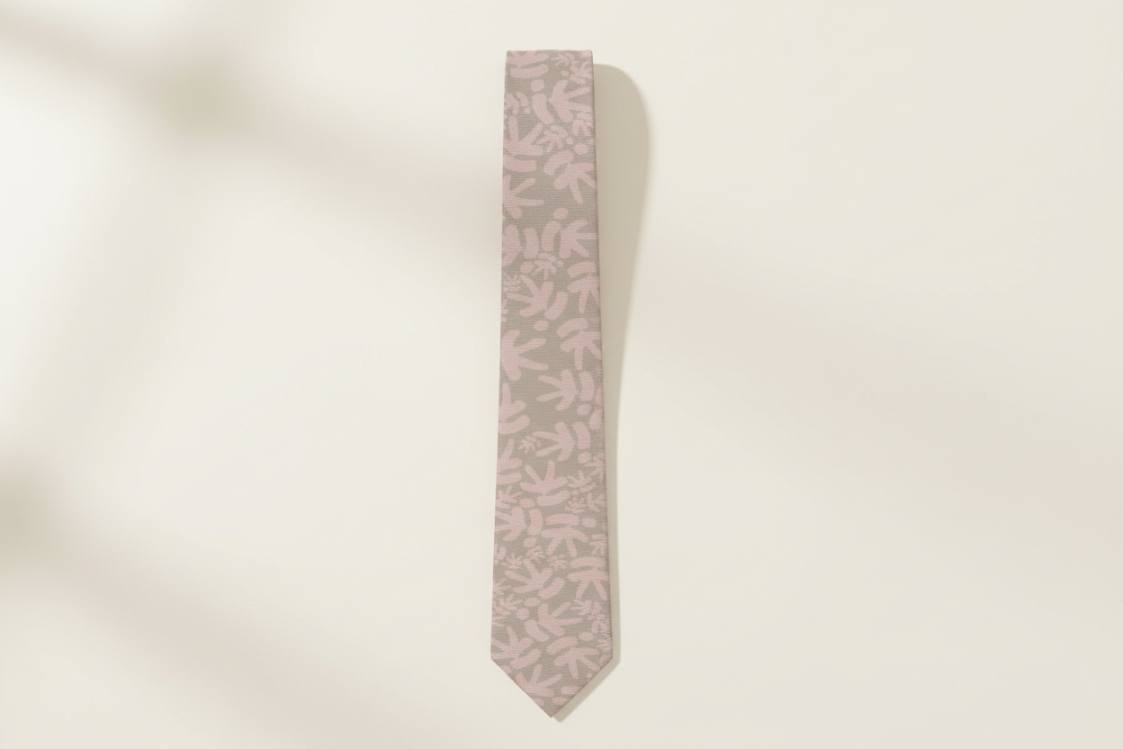 Blush Stone Tie