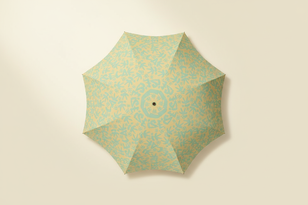 Golden Veil Umbrella